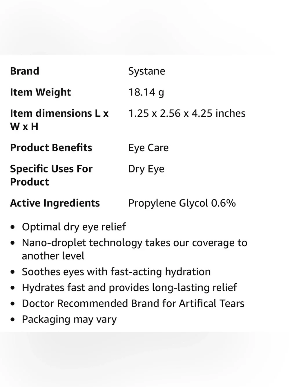 Systane Lubricant Eye Drops Twin Pack